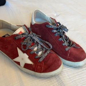 Red Golden Goose Deluxe Brand Sneakers